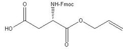 Fmoc-Asp-OAll ,N-α-Fmoc-L-aspartic acid α-allyl ester